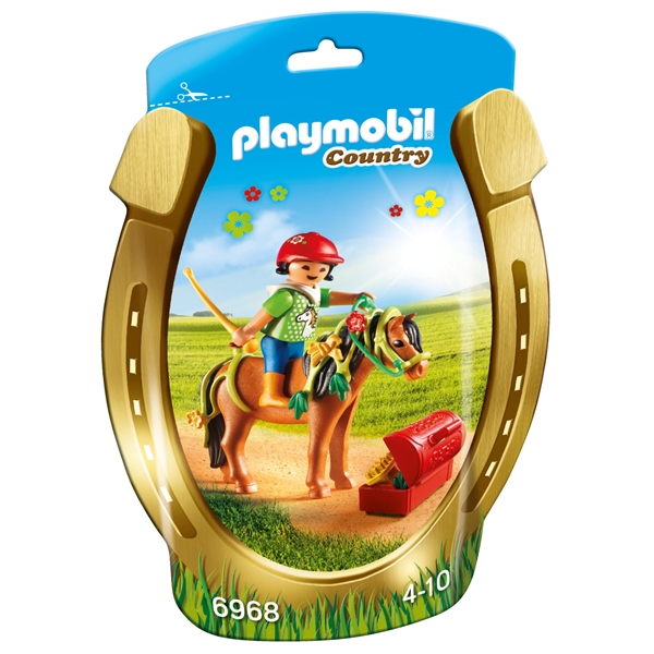 6968 Playmobil Hoitaja ja Kukkaisponi (Kuva 1 tuotteesta 3)