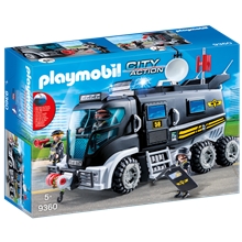9360 Playmobil Tehtävkulkuneuvo valolla ja äänellä