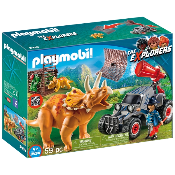 9434 Playmobil Jeeppi dinosaurusverkolla (Kuva 1 tuotteesta 6)