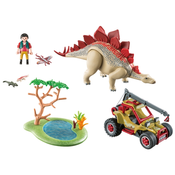 9432 Playmobil Tutkija-auto stegosauruksella (Kuva 2 tuotteesta 3)