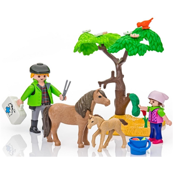 6949 Playmobil Eläinlääkäri ponilla ja varsalla (Kuva 3 tuotteesta 4)