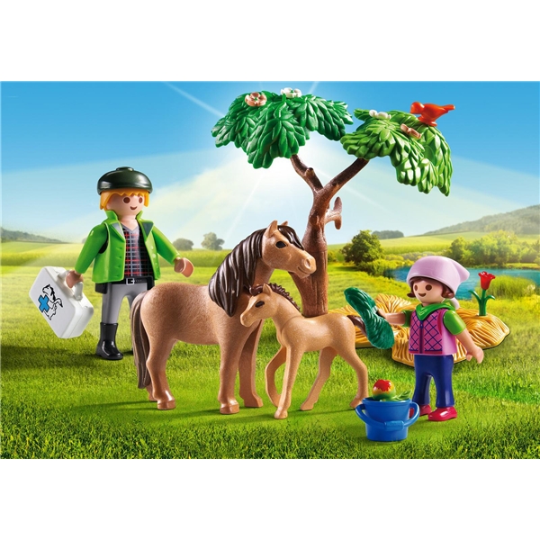 6949 Playmobil Eläinlääkäri ponilla ja varsalla (Kuva 4 tuotteesta 4)