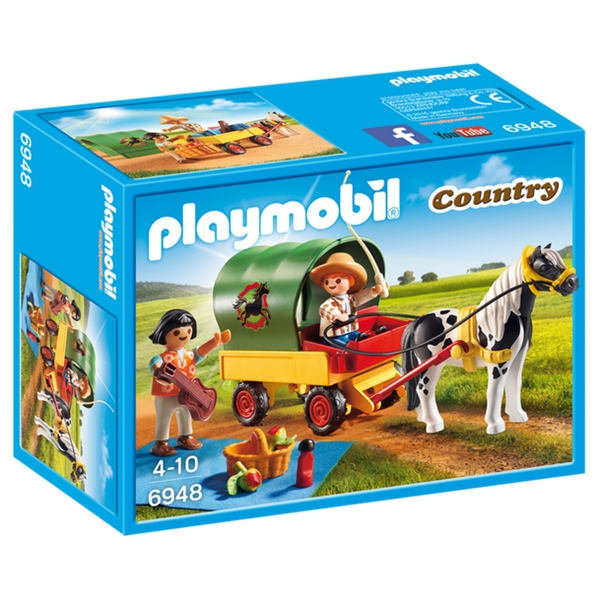 6948 Playmobil Eväsretki ponivaunulla (Kuva 1 tuotteesta 4)