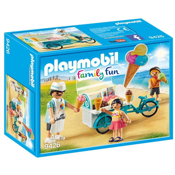 9426 Playmobil Polkupyörä jäätelövaunulla (Kuva 1 tuotteesta 3)
