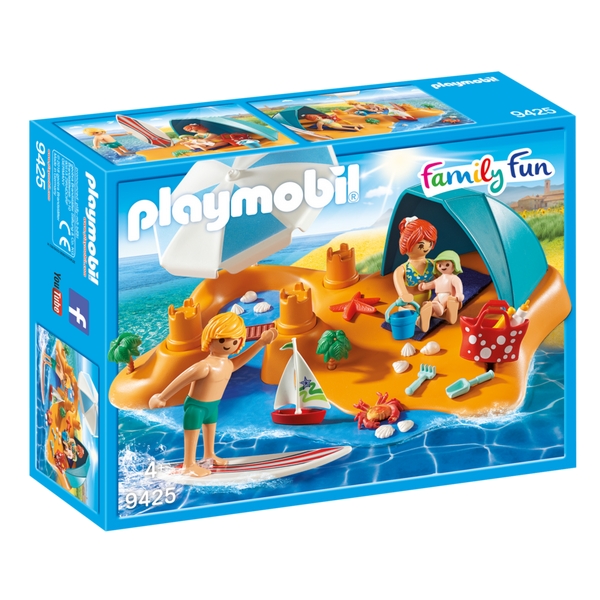9425 Playmobil Perhe rannalla (Kuva 1 tuotteesta 4)