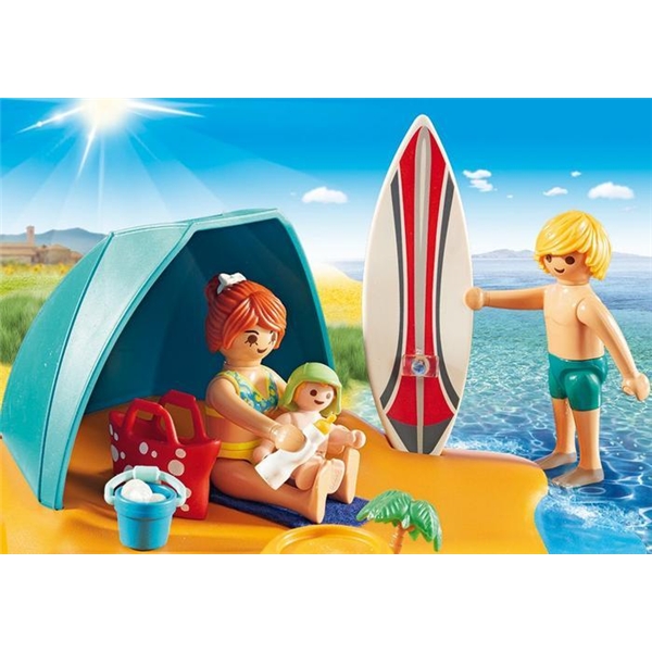 9425 Playmobil Perhe rannalla (Kuva 3 tuotteesta 4)