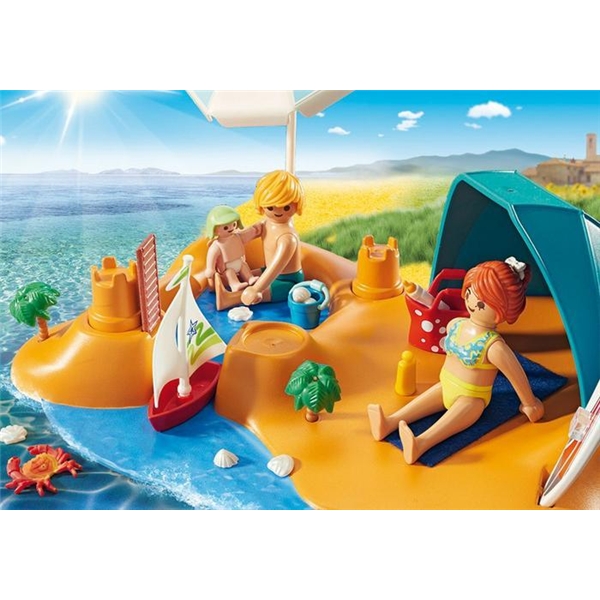 9425 Playmobil Perhe rannalla (Kuva 4 tuotteesta 4)
