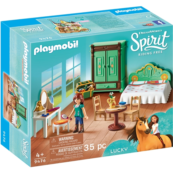 9476 Playmobil Luckyn makuuhuone (Kuva 1 tuotteesta 2)