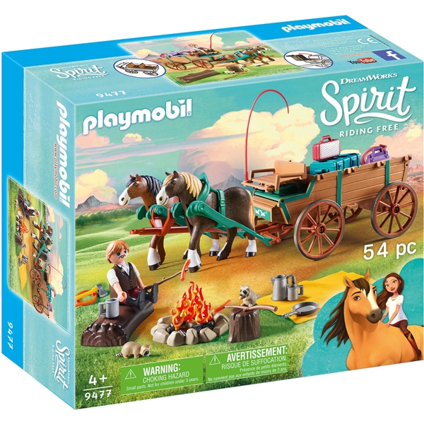 9477 Playmobil Luckyn isä ja vaunut (Kuva 1 tuotteesta 2)