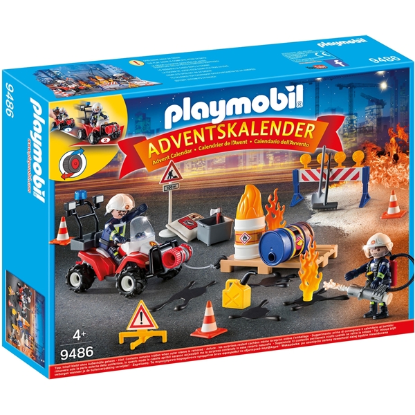 9486 Playmobil Adventtikalenteri Palopelastus (Kuva 1 tuotteesta 2)