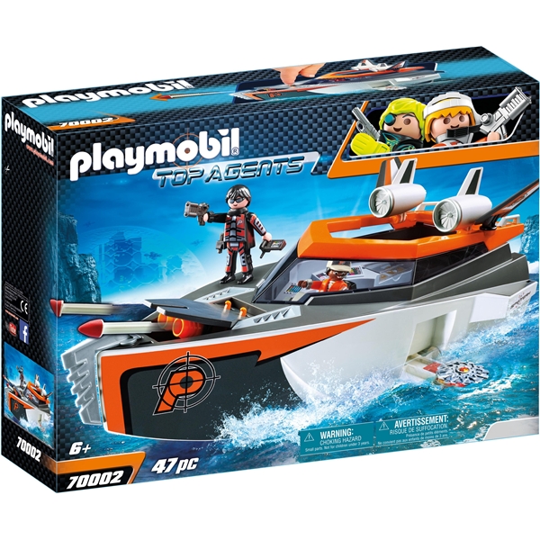 70002 Playmobil SPY TEAM Turbovene (Kuva 1 tuotteesta 3)