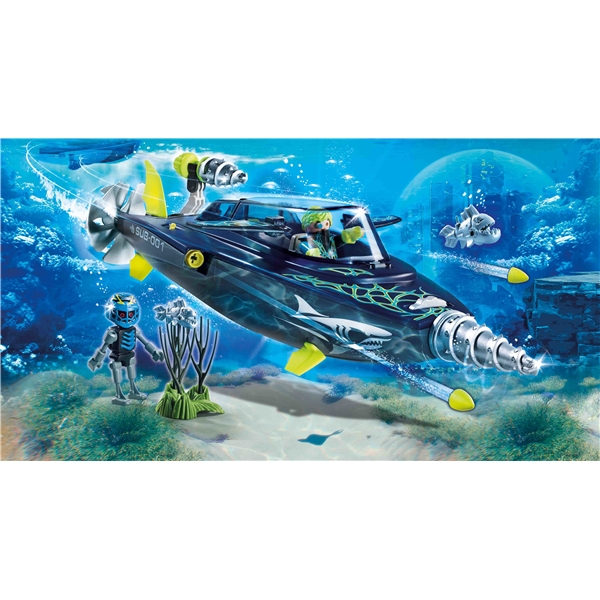 70005 Playmobil TEAM S.H.A.R.K Attackpora (Kuva 3 tuotteesta 3)
