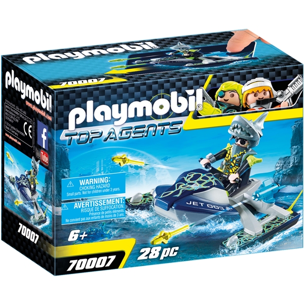 70007 Playmobil TEAM S.H.A.R.K Rakettikelluke (Kuva 1 tuotteesta 3)