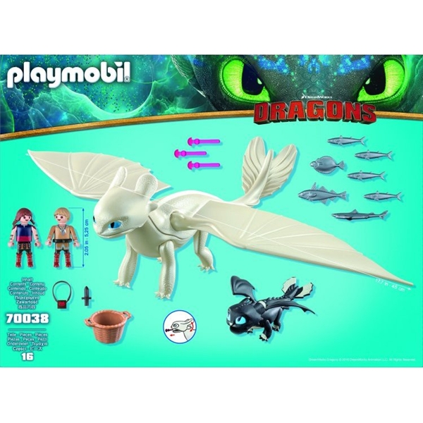 70038 Playmobil Valkea raivo sekä lohikäärmevauva (Kuva 2 tuotteesta 3)