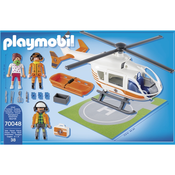 70048 Playmobil Pelastushelikopteri (Kuva 2 tuotteesta 3)
