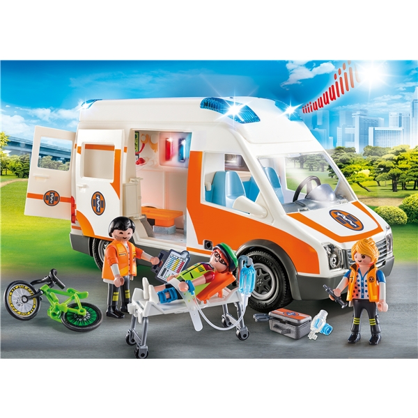 70049 Playmobil Ambulanssi vilkkuvilla valoilla (Kuva 3 tuotteesta 3)