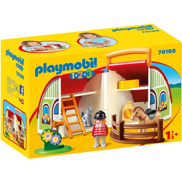 70180 Playmobil Kannettava maatila (Kuva 1 tuotteesta 3)