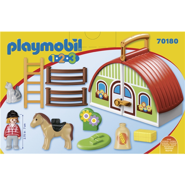 70180 Playmobil Kannettava maatila (Kuva 2 tuotteesta 3)