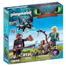 70040 Playmobil Hiccupit ja Astrid-lelut