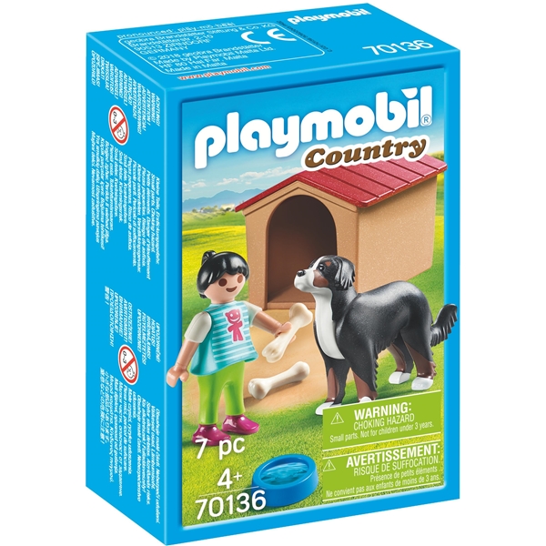 70136 Playmobil Koira ja koirankoppi (Kuva 1 tuotteesta 2)