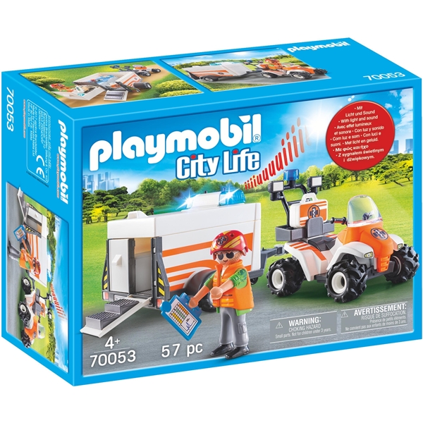 70053 Playmobil Pelastuslaitoksen mönkijä (Kuva 1 tuotteesta 2)
