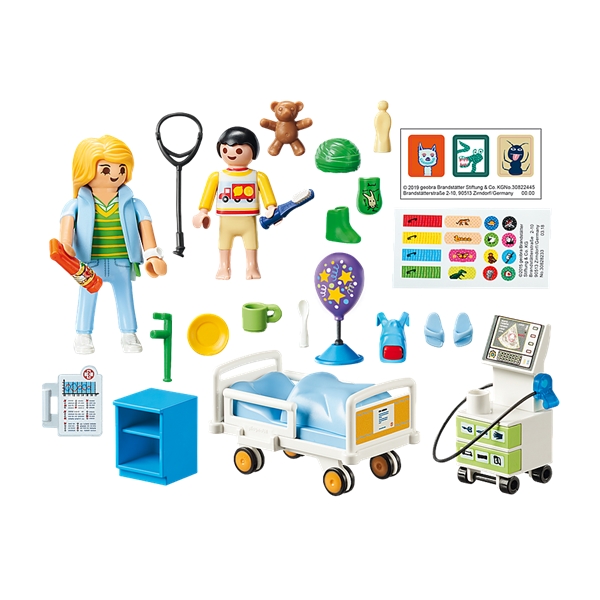 70192 Playmobil Potilashuone lapsille (Kuva 2 tuotteesta 3)