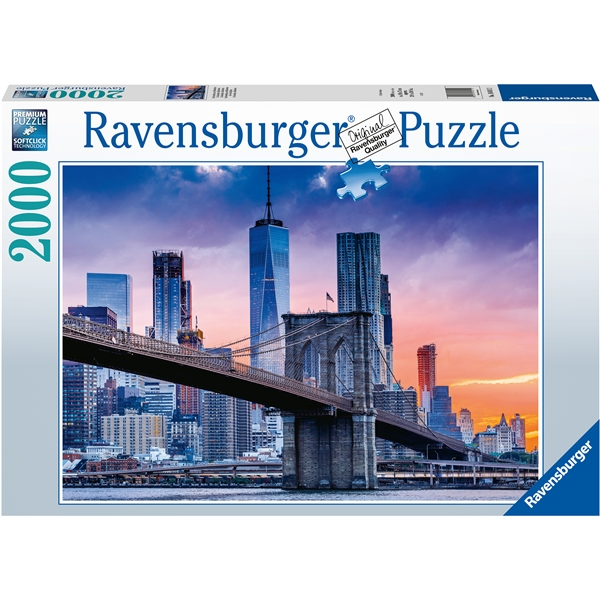 Palapeli 2000 Palaa New York Skyline, Ravensburger