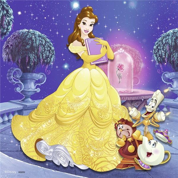Palapeli 3 x 49 Palaa Disney Princess (Kuva 4 tuotteesta 4)