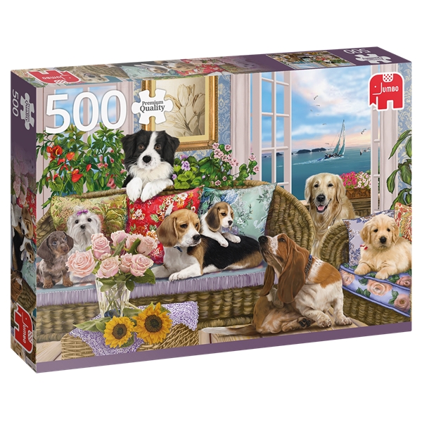 Palapeli 500 Palaa Furry Friends