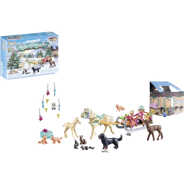 71345 Playmobil Rekiajelu Joulu joulukalenteri (Kuva 2 tuotteesta 4)