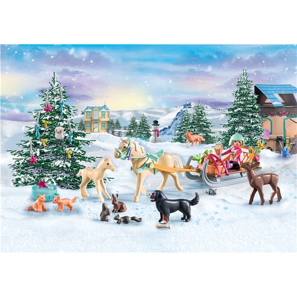 71345 Playmobil Rekiajelu Joulu joulukalenteri (Kuva 3 tuotteesta 4)