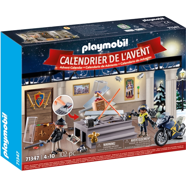 71347 Playmobil Poliisi Museovarkaus kalenteri (Kuva 1 tuotteesta 3)