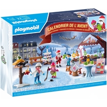 71472 Playmobil Adventtikalenteri Joulumarkkinat
