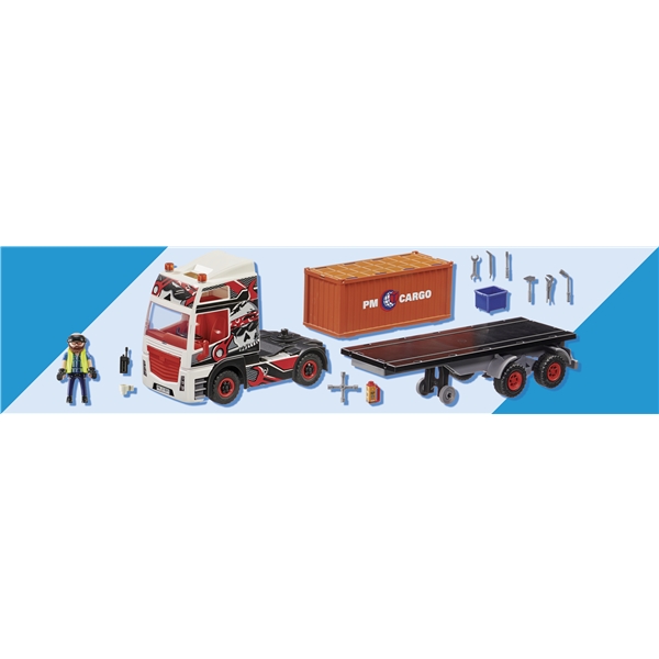 70771 Playmobil Cargo Kuorma-auto - Lastauskontti (Kuva 2 tuotteesta 7)