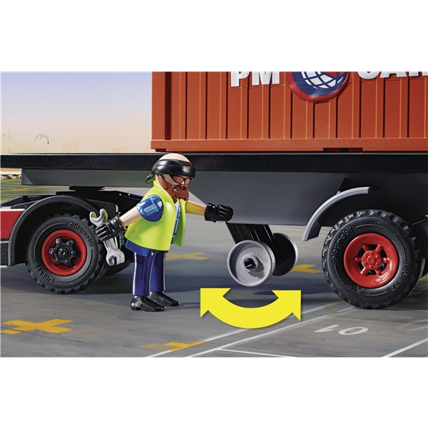 70771 Playmobil Cargo Kuorma-auto - Lastauskontti (Kuva 6 tuotteesta 7)