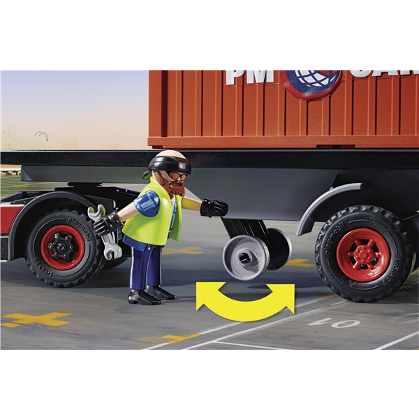 70771 Playmobil Cargo Kuorma-auto - Lastauskontti (Kuva 6 tuotteesta 7)