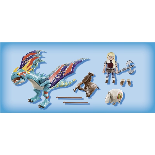 70728 Playmobil Dragon: Astrid ja Stormfly (Kuva 2 tuotteesta 6)