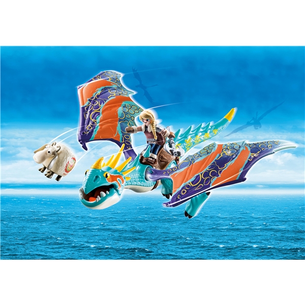 70728 Playmobil Dragon: Astrid ja Stormfly (Kuva 3 tuotteesta 6)