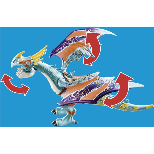 70728 Playmobil Dragon: Astrid ja Stormfly (Kuva 5 tuotteesta 6)