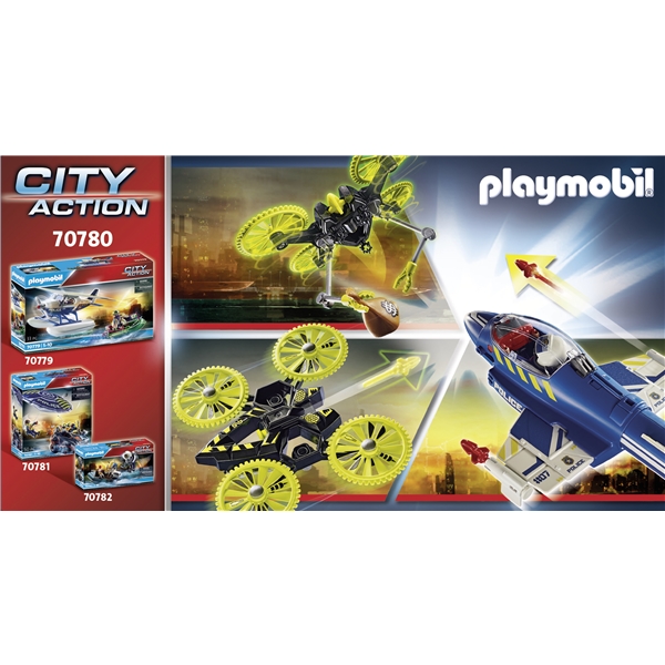 70780 Playmobil City Poliisijetti (Kuva 8 tuotteesta 8)