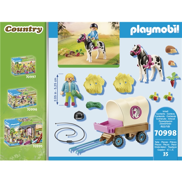 70998 Playmobil Country Ponivaunu (Kuva 5 tuotteesta 5)