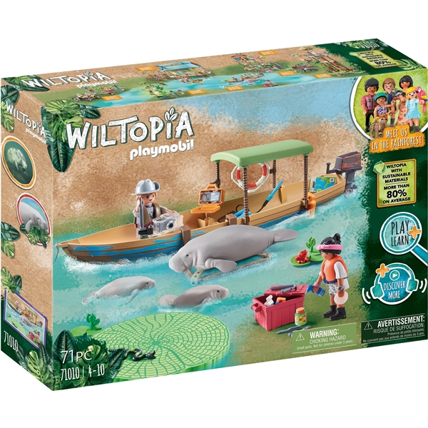 71010 Playmobil Wiltopia Veneretki Manaateille (Kuva 1 tuotteesta 6)