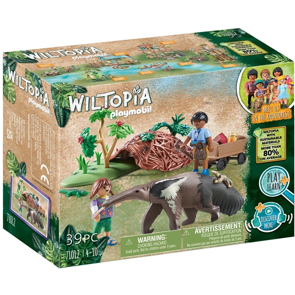 71012 Playmobil Wiltopia Muurahaiskarhun Hoito (Kuva 1 tuotteesta 6)