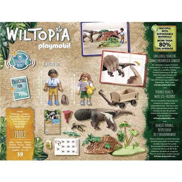 71012 Playmobil Wiltopia Muurahaiskarhun Hoito (Kuva 6 tuotteesta 6)