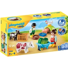 71158 Playmobil 1.2.3 Hauskaa Maatilalla