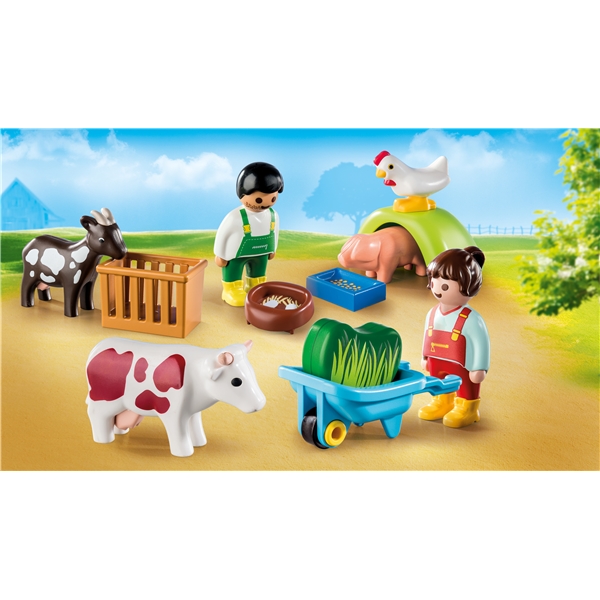 71158 Playmobil 1.2.3 Hauskaa Maatilalla (Kuva 3 tuotteesta 5)