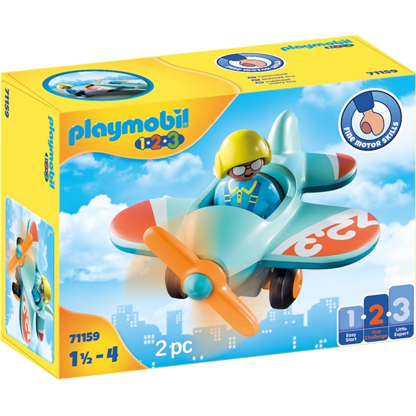 71159 Playmobil 1.2.3 Lentokone (Kuva 1 tuotteesta 4)