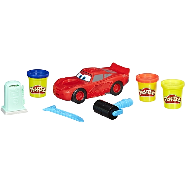 Play-Doh Disney Cars 3 Lightning Mcqueen (Kuva 2 tuotteesta 3)
