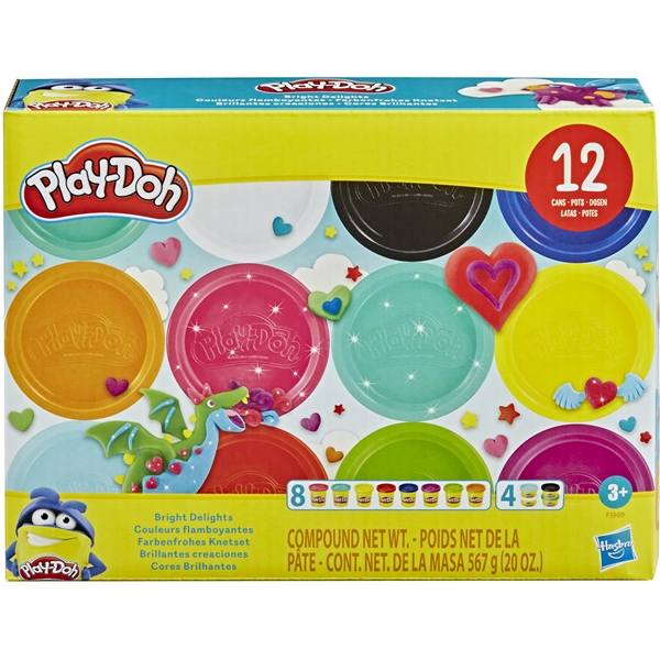 Play-Doh Compound Bright Delights Multicolor (Kuva 1 tuotteesta 3)
