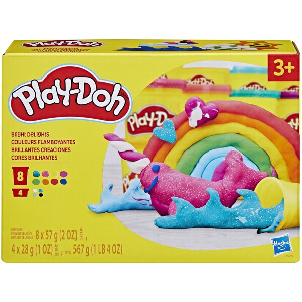 Play-Doh Compound Bright Delights Multicolor (Kuva 1 tuotteesta 3)